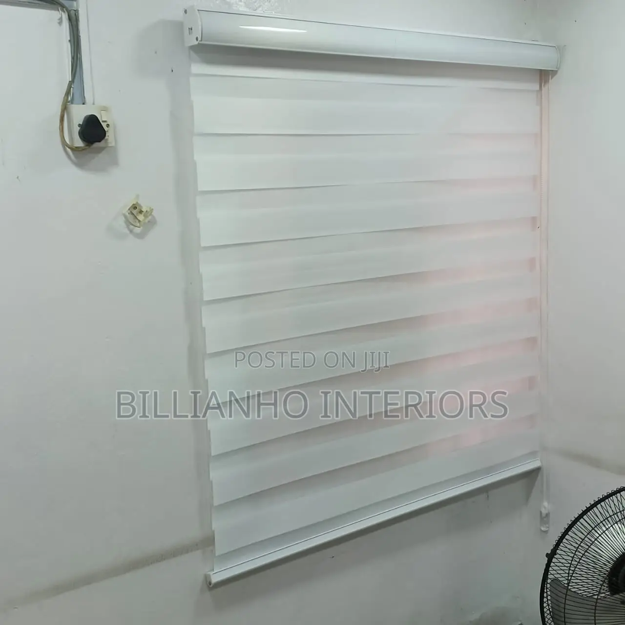 White Window Blinds Day&night