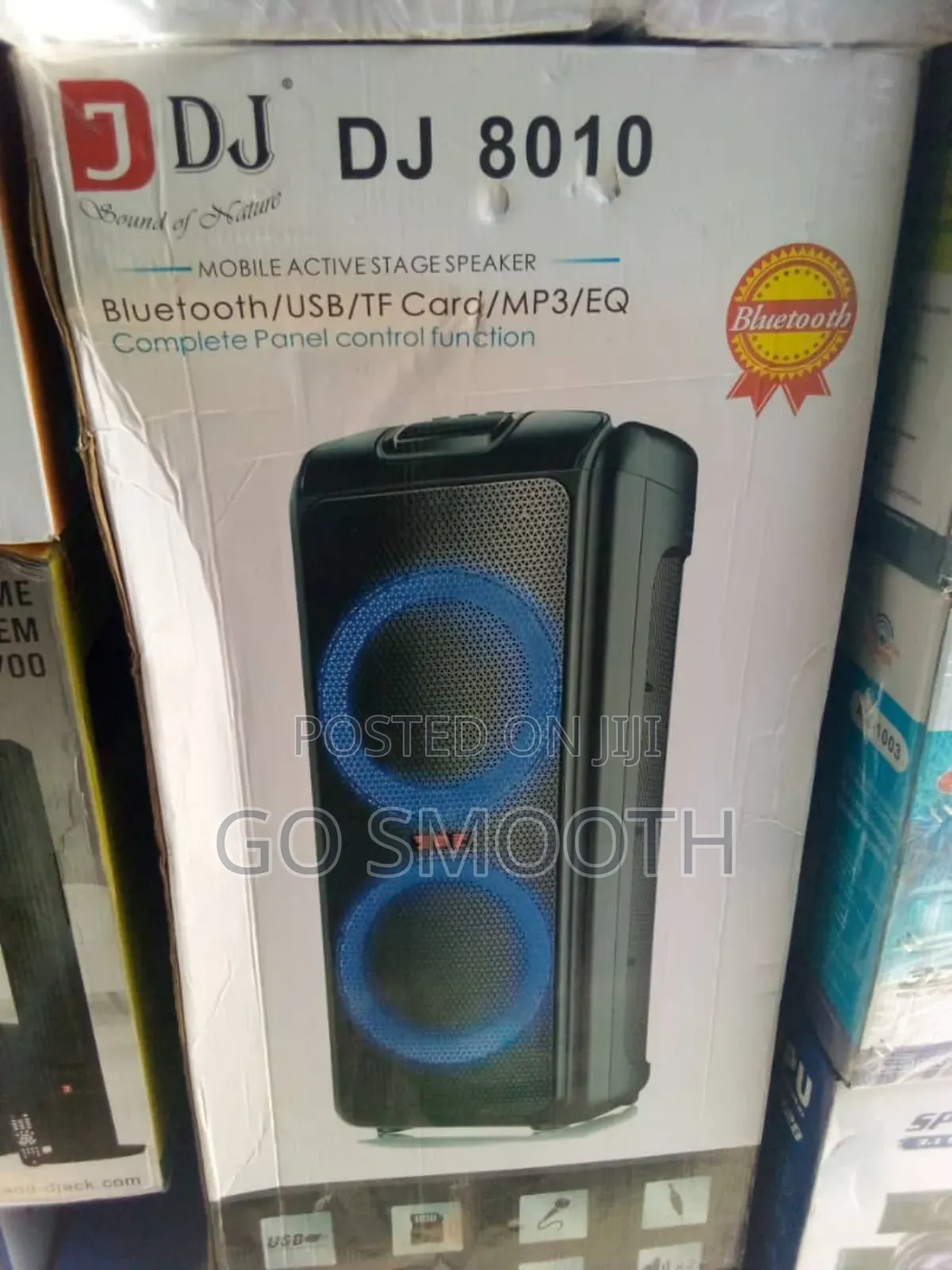 JD DJ 8010 Mobile Active Stage Speaker