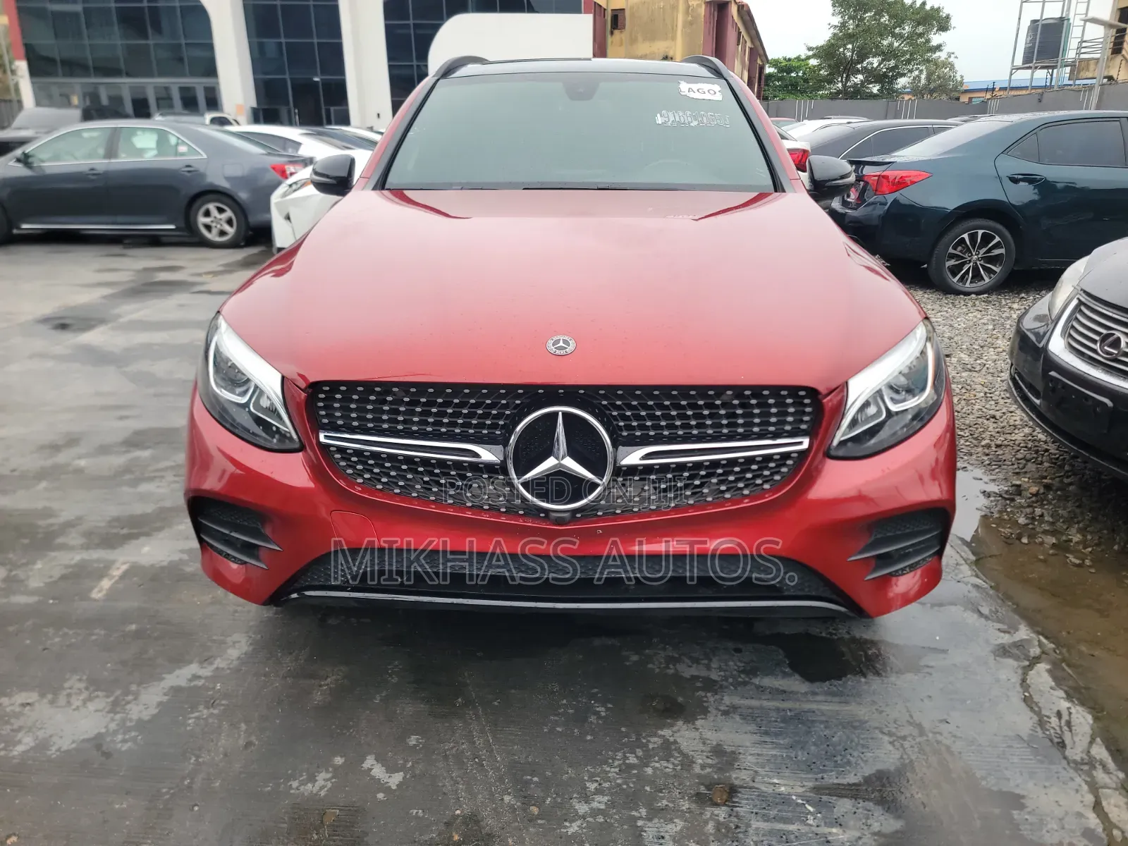 Mercedes-Benz GLC-Class 2019 Red