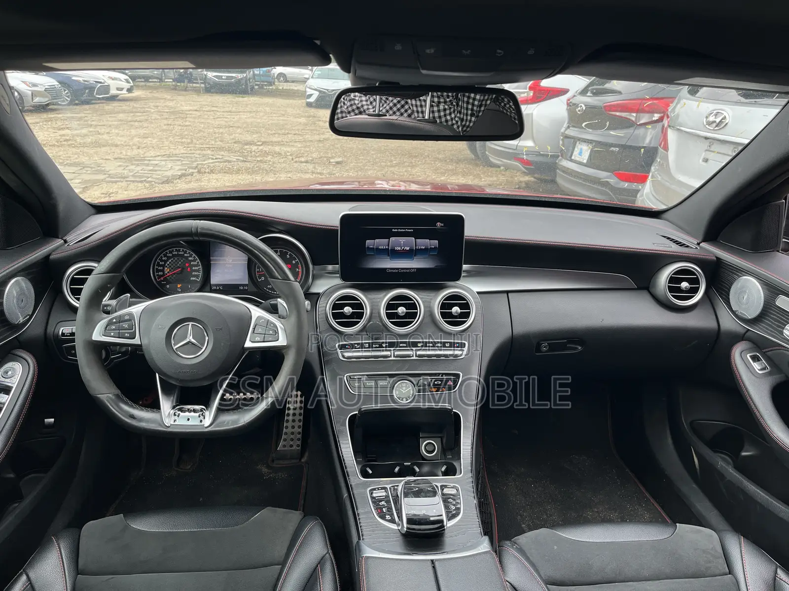 Mercedes-Benz C43 2017 Red