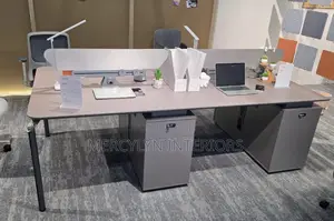 4 Seater Work Station Table