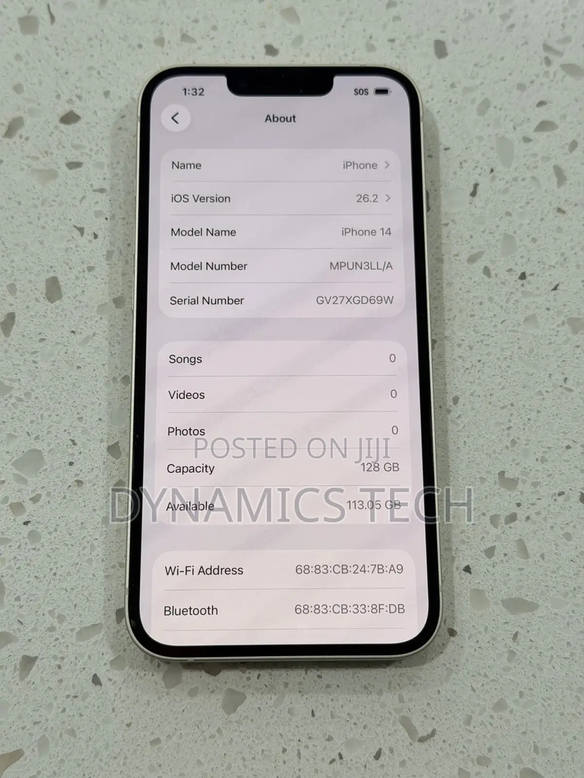 Apple iPhone 14 256 GB White