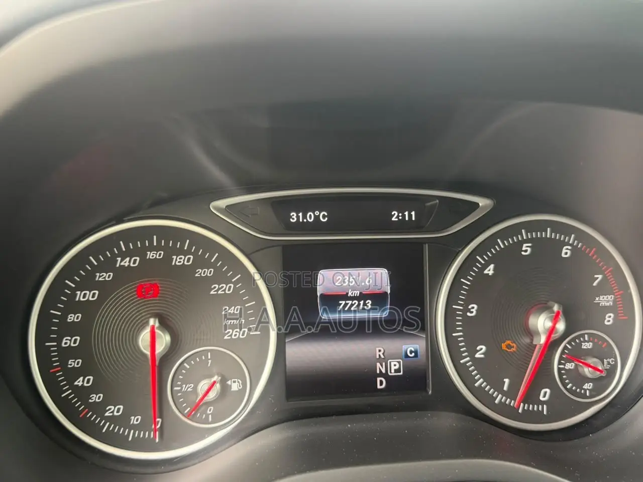 Mercedes-Benz B-Class 2017 Gray
