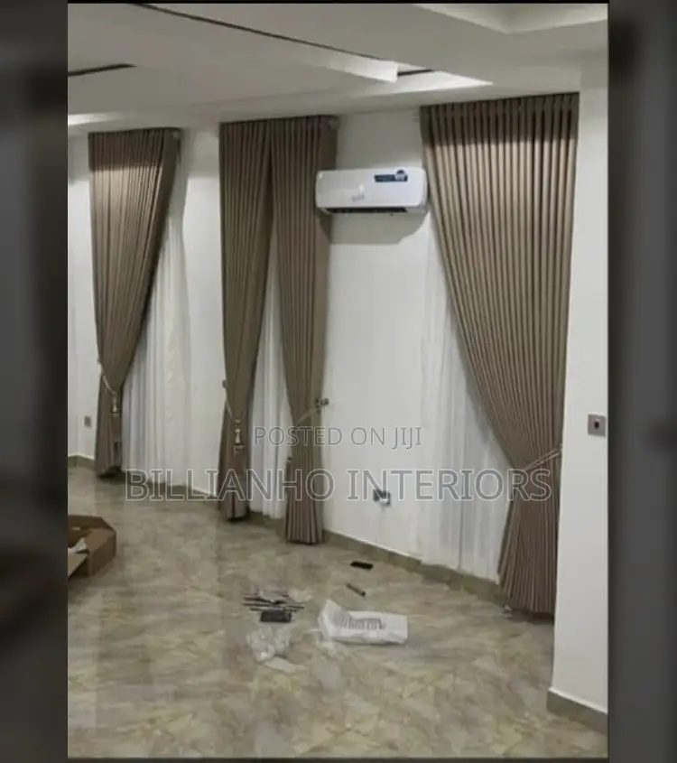 Nude Brown Curtain