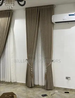 Nude Brown Curtain