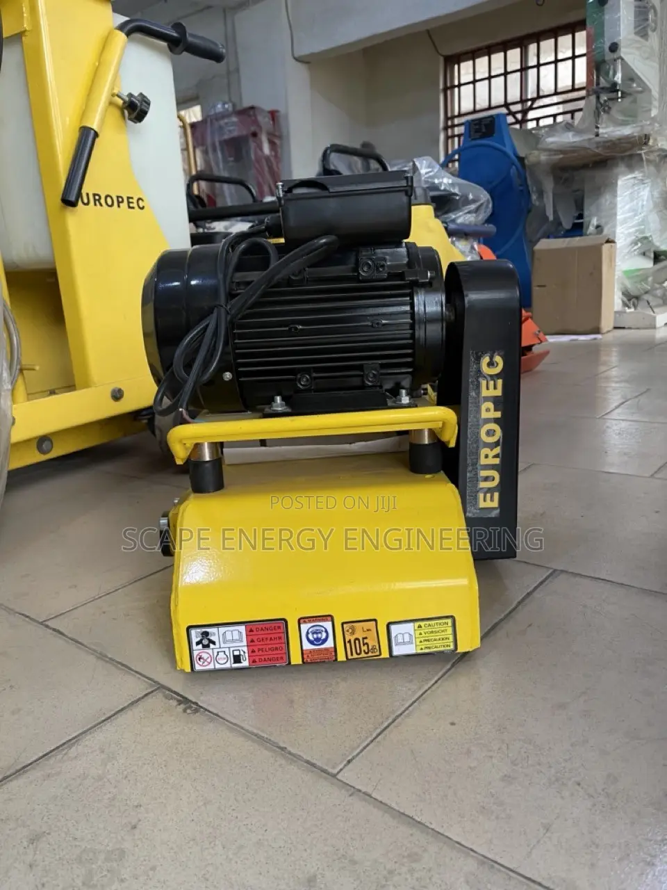 Concrete Scarifier Machine Floor Scarifying