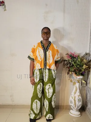 Ladies Ankara Two-Piece Set