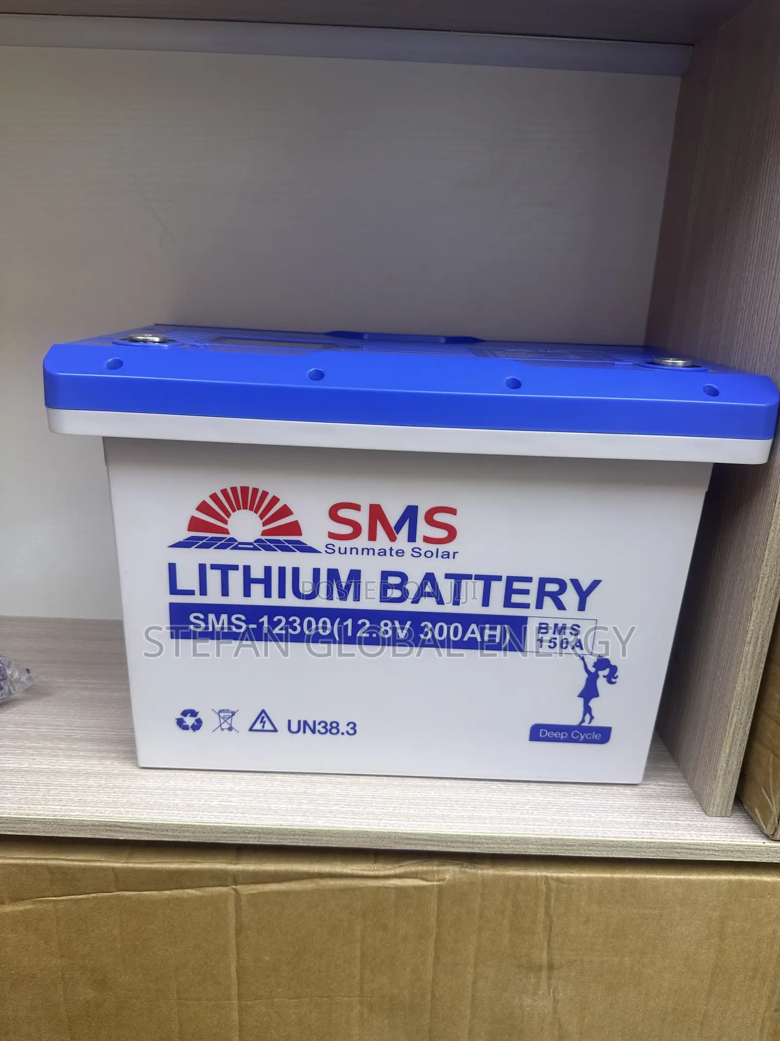 SMS 300Ah 12v Littium Battery .