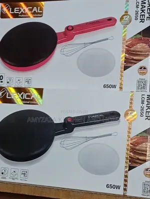 Lexical Crepe Maker (Model LCM-2650), a 650W
