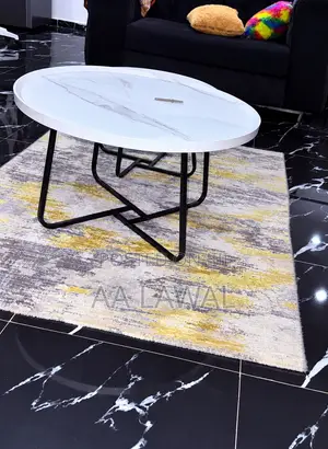 2 in 1 Center Table & Center Rug