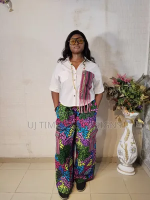 Ladies Ankara Top and Shirt With Asoke