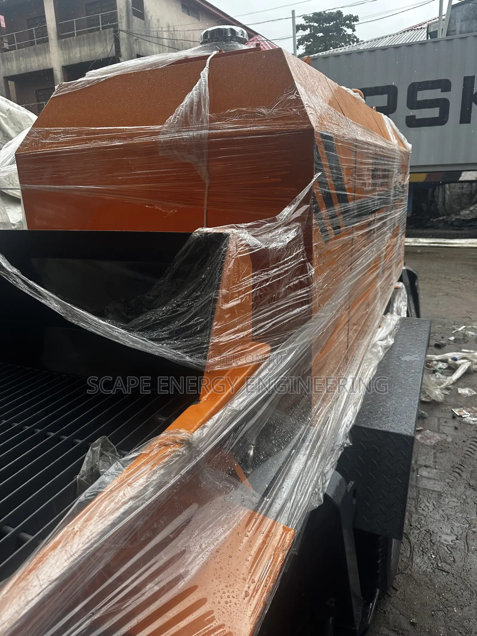 Concrete Pump Trailer 60 Cubic Meter Capacity