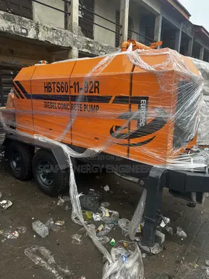 Concrete Pump Trailer 60 Cubic Meter Capacity