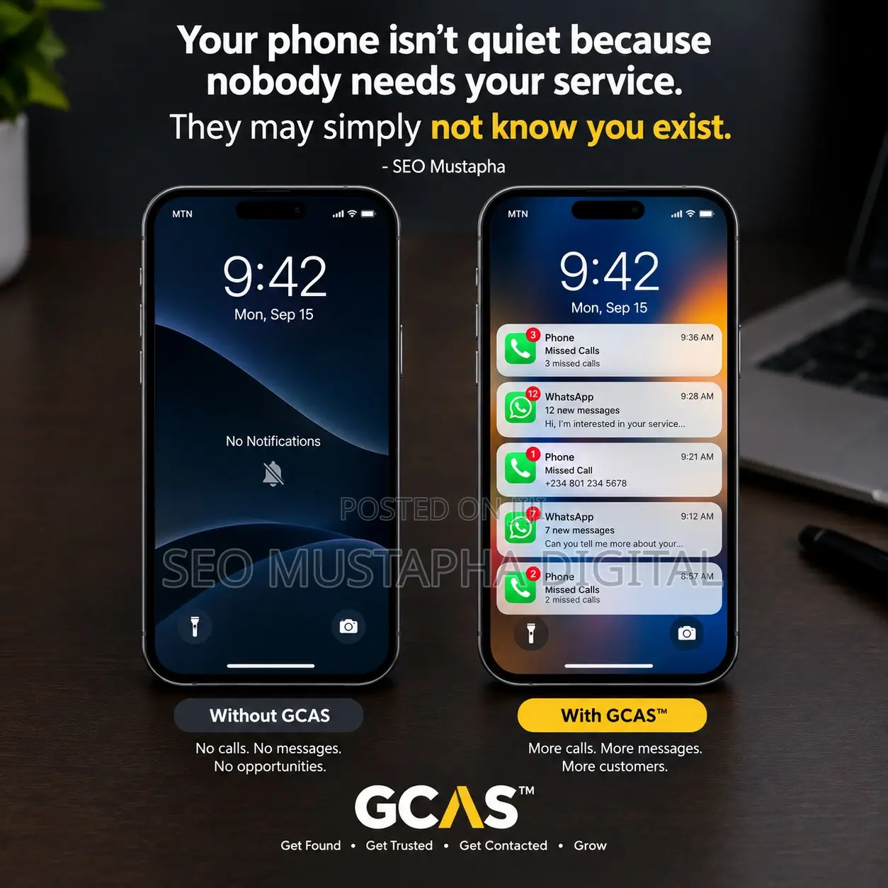 Get More Customers From Google With GCAS
