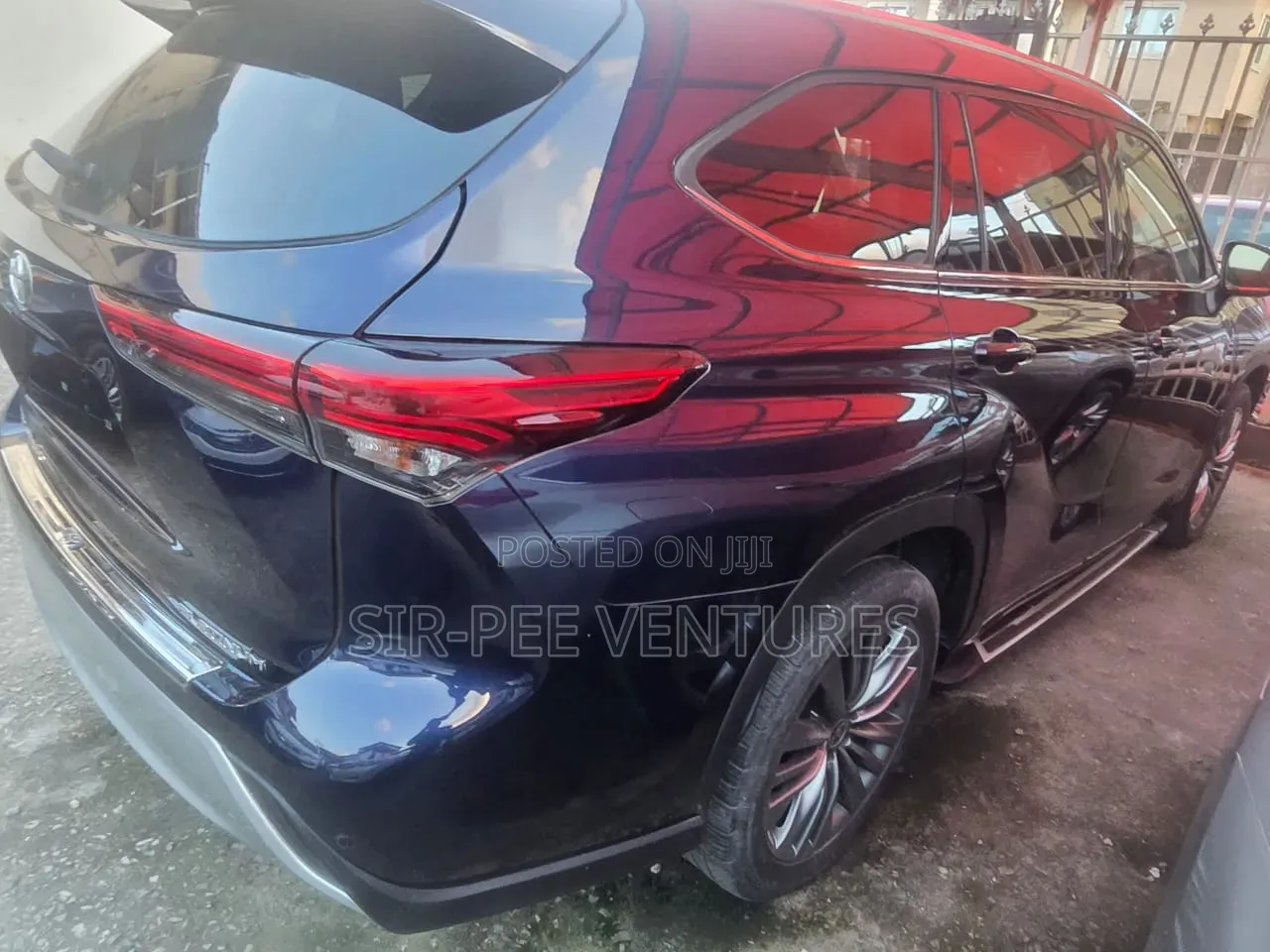 Toyota Highlander Platinum 2021 Blue