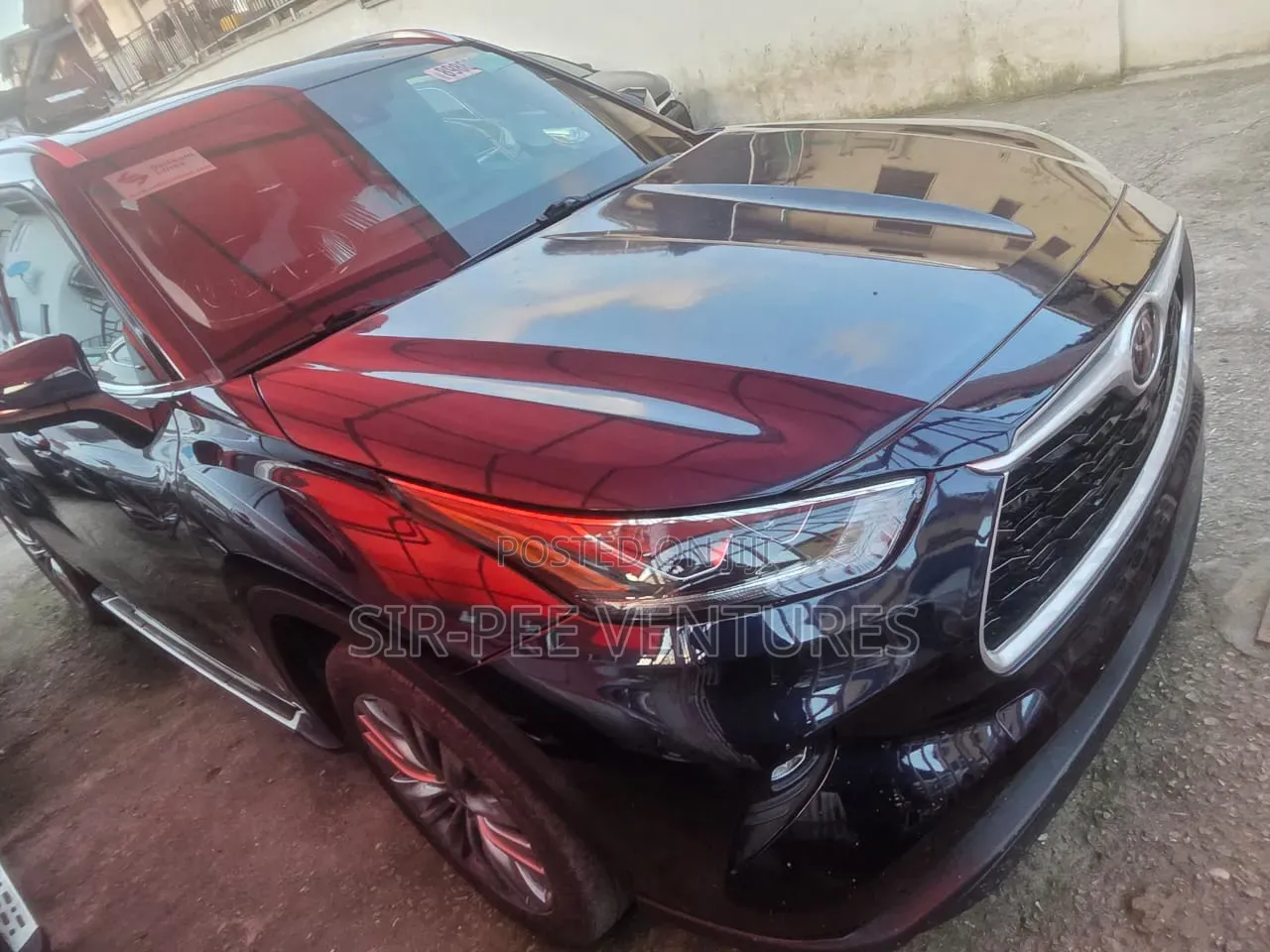 Toyota Highlander Platinum 2021 Blue