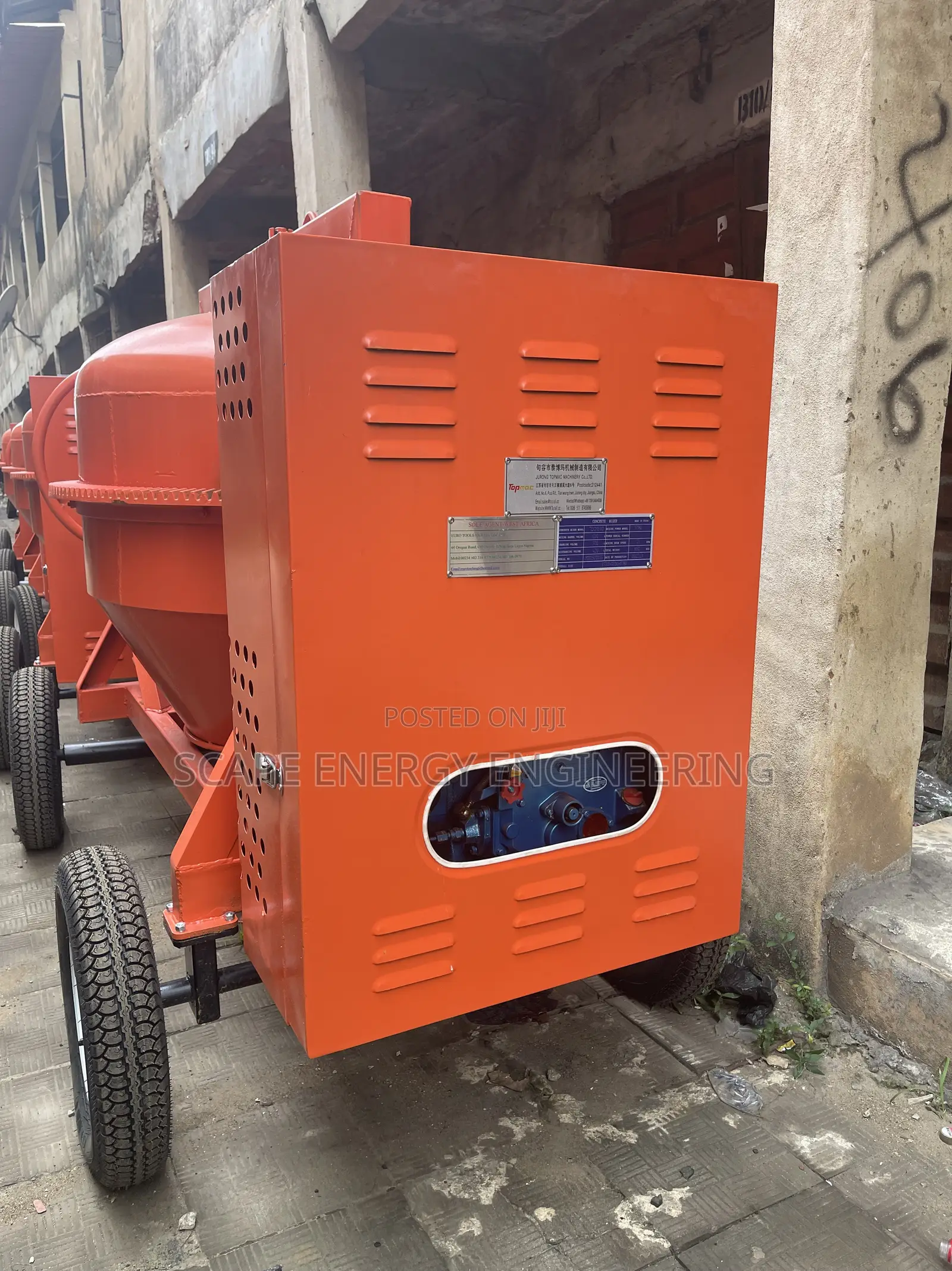600 Litres Concrete Mixer Topmac