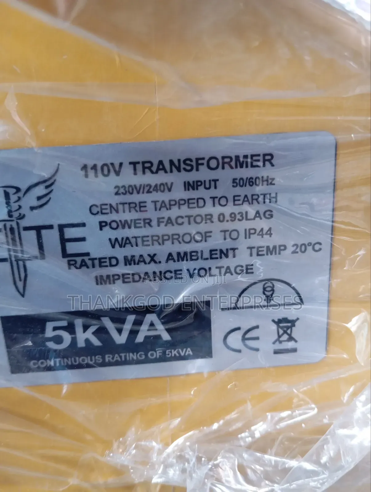 Setp Down Transformer 5kva