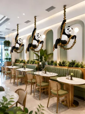 Retro Panda Vintage Pendant Lights