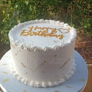 2 Layers 8 Inches Whipping Cream Cake