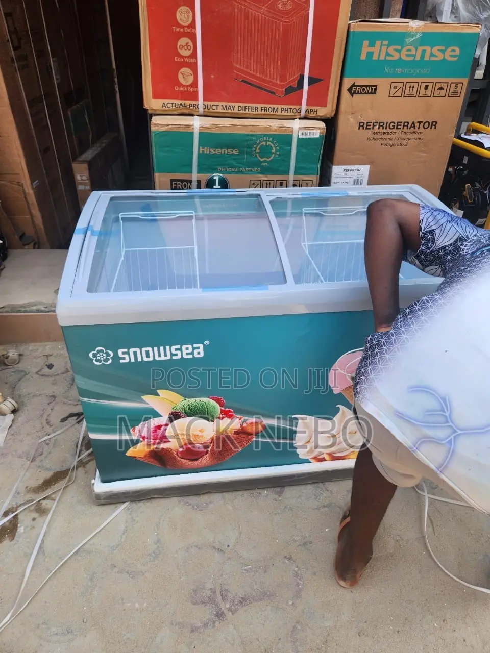 Original Snowsea Ice Cream Freezer