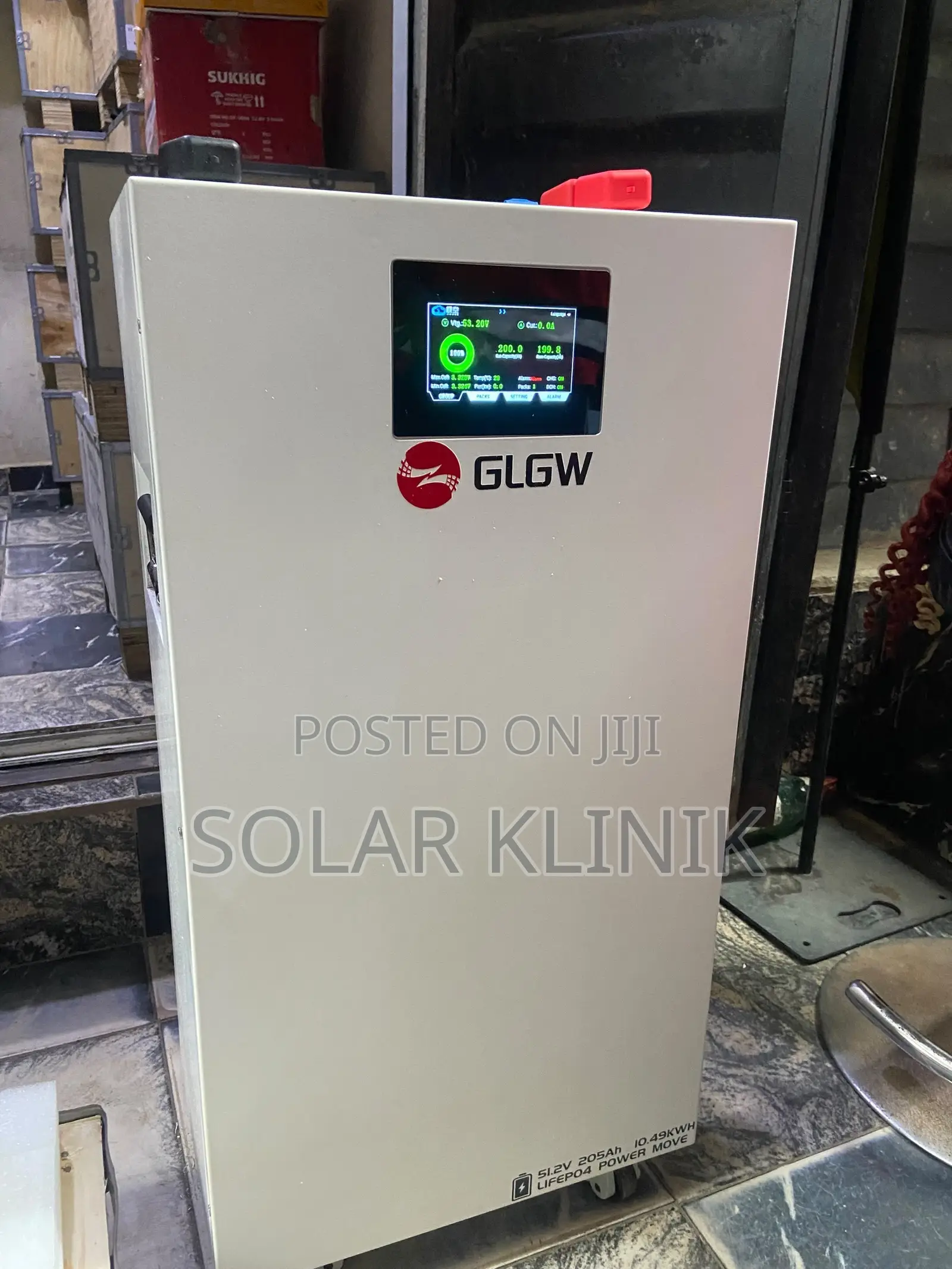 10.49kw 48v GLGW Lithium Battery