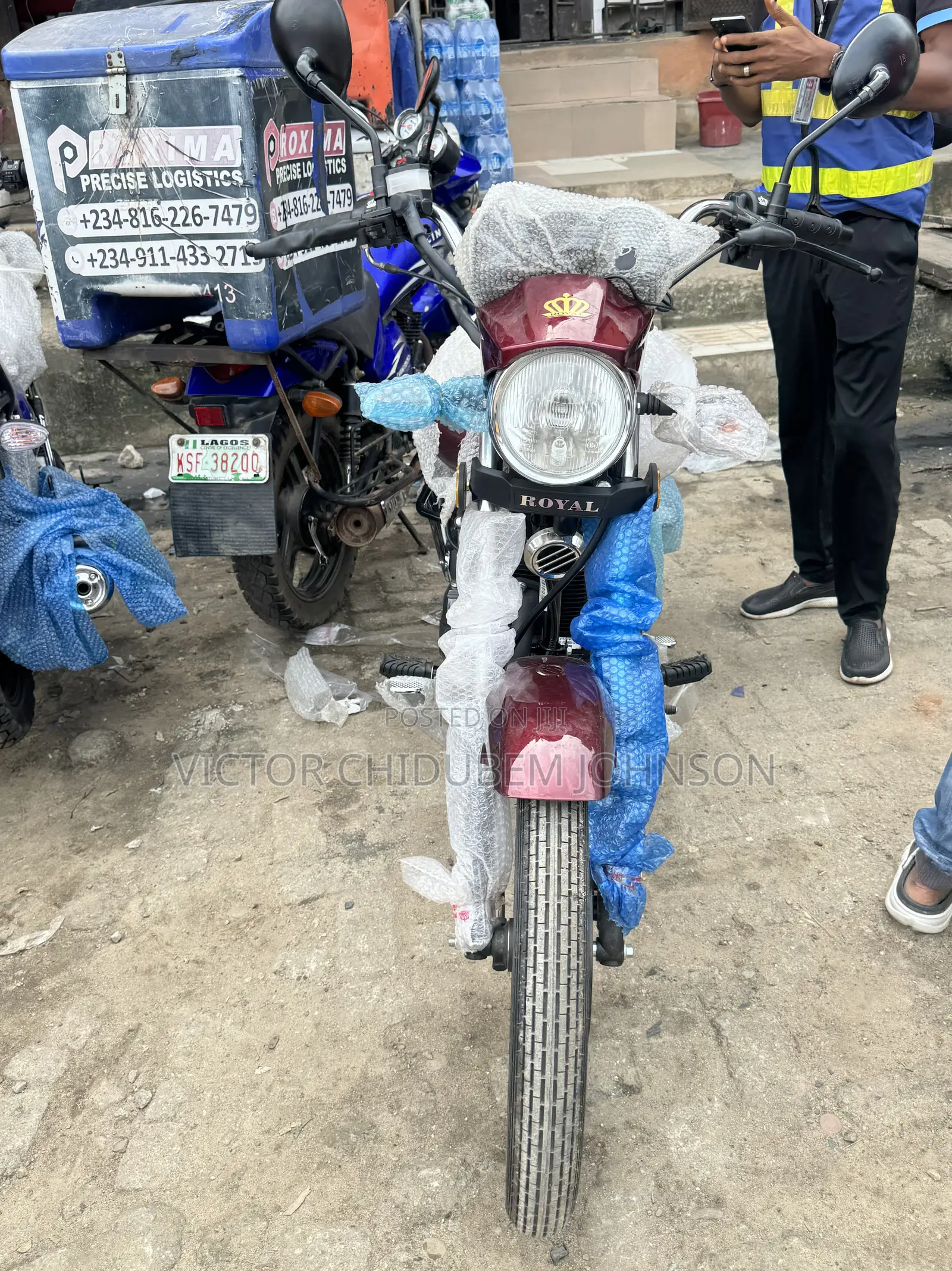 New Royal Motorcycle 2026 Red