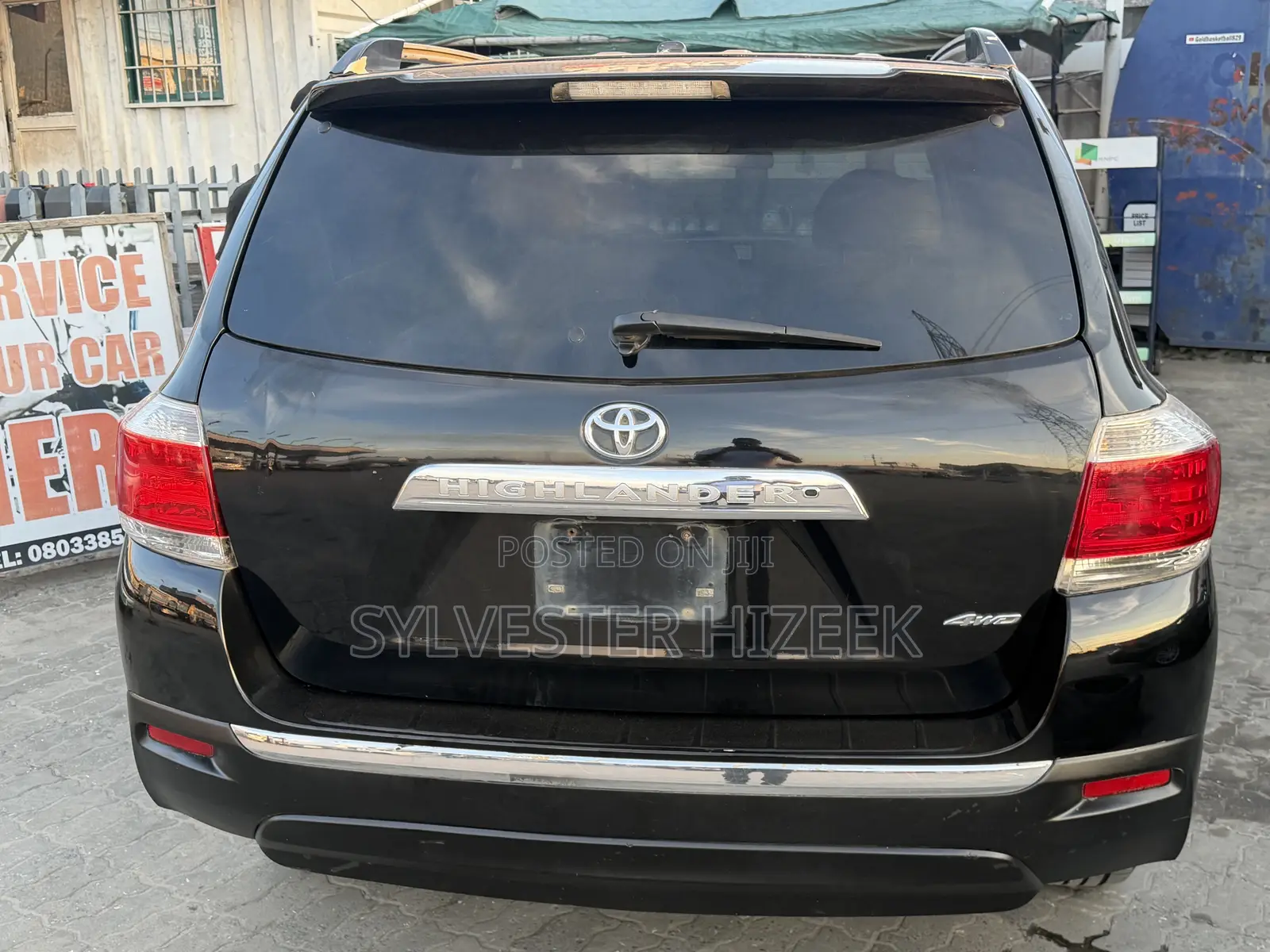 Toyota Highlander 2012 Black