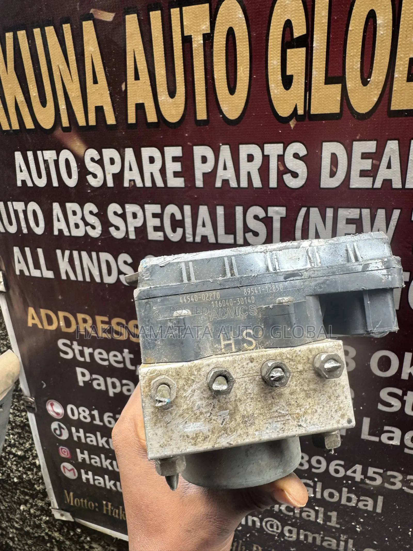 Toyota Corolla 2011 Brake Control ABS Module
