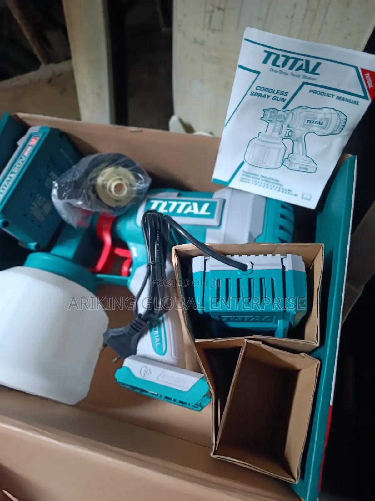 TOTAL Electric Paint & Spray Gun