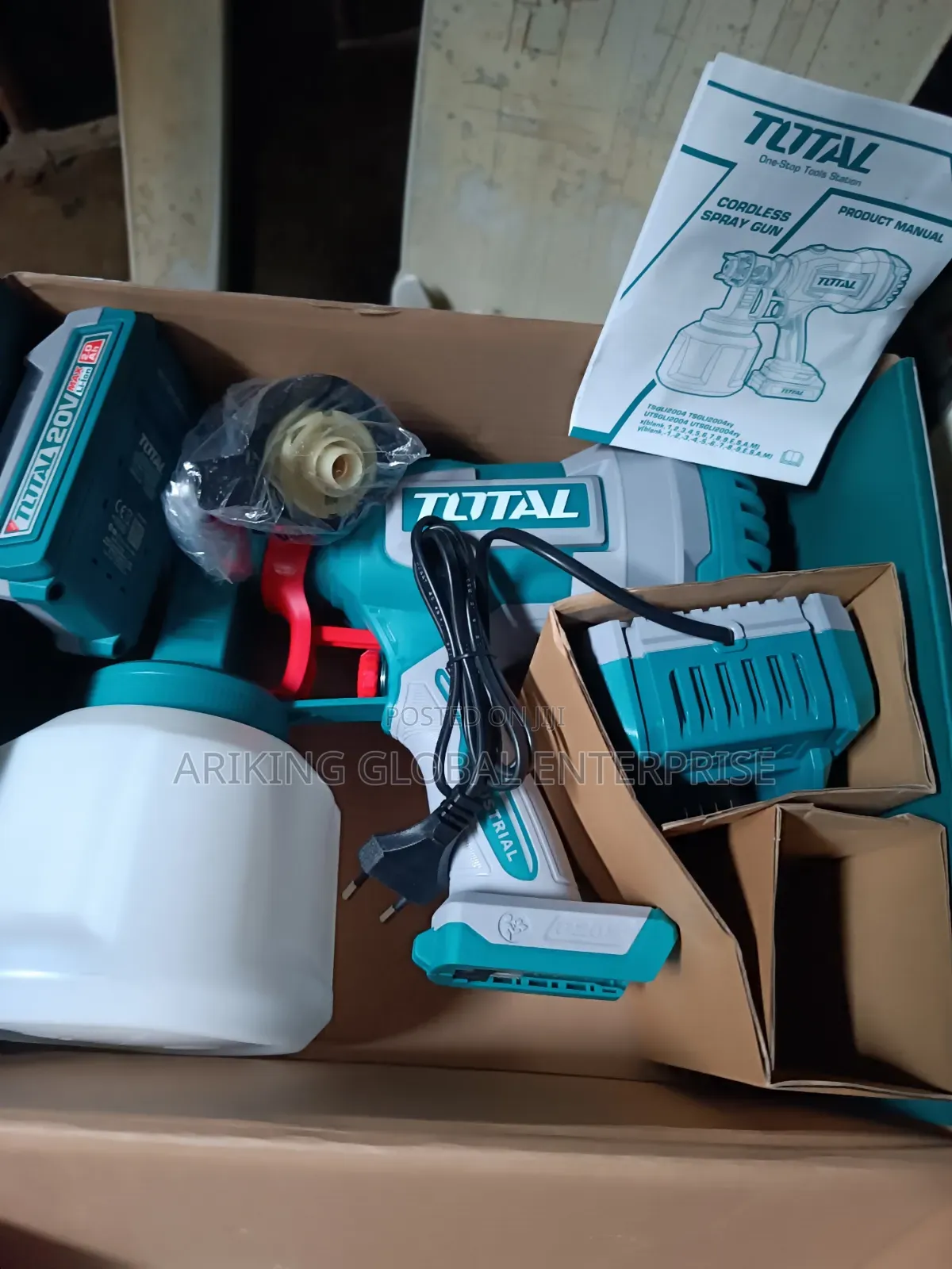 TOTAL Electric Paint & Spray Gun