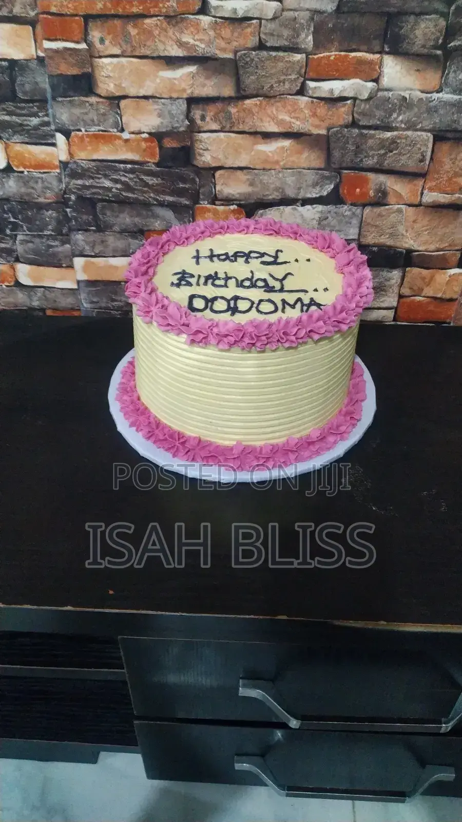 2 Layers 8 Inches Whipping Cream Cake