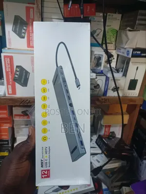 Generic USB Type C 12 in 1 Multifunction Adapter Hub
