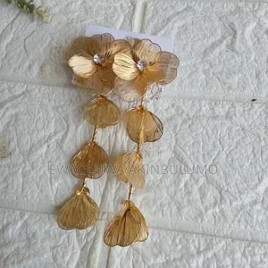 Stainless Steel Gold Earrings