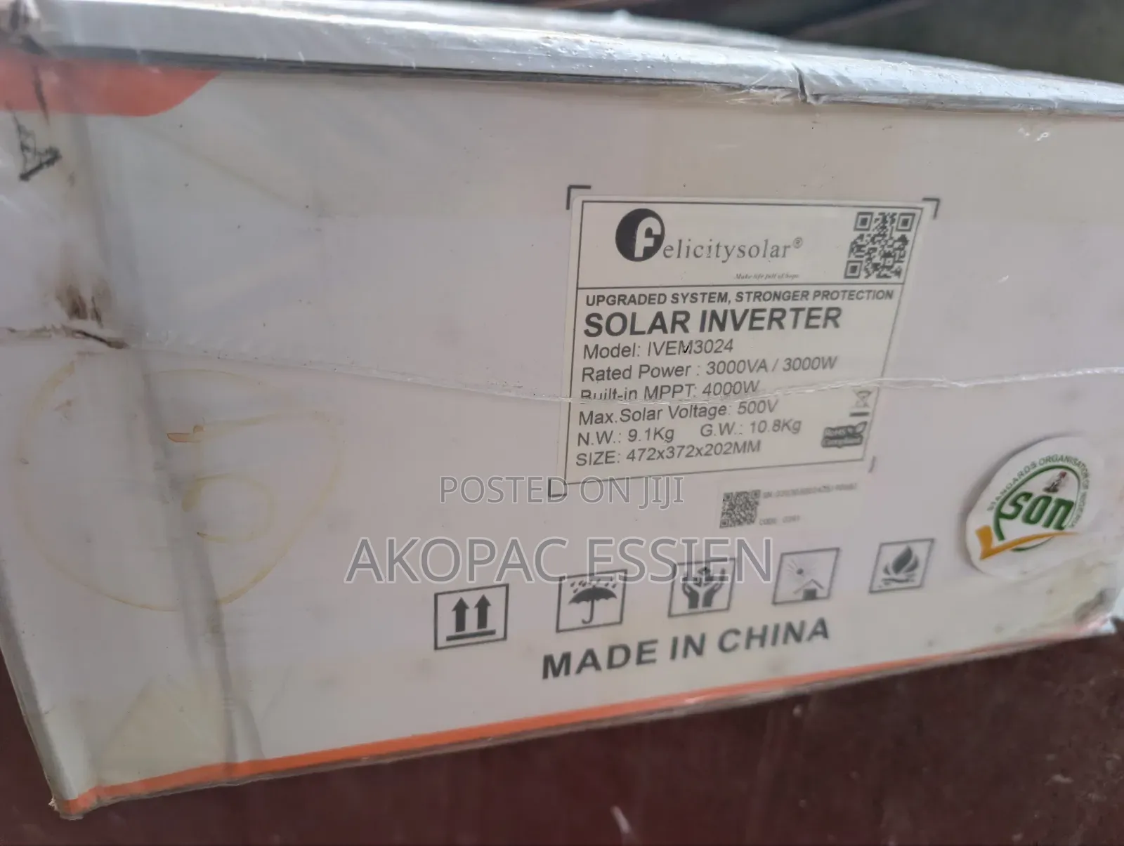 Felicity Ivem3024 3kva Inverter