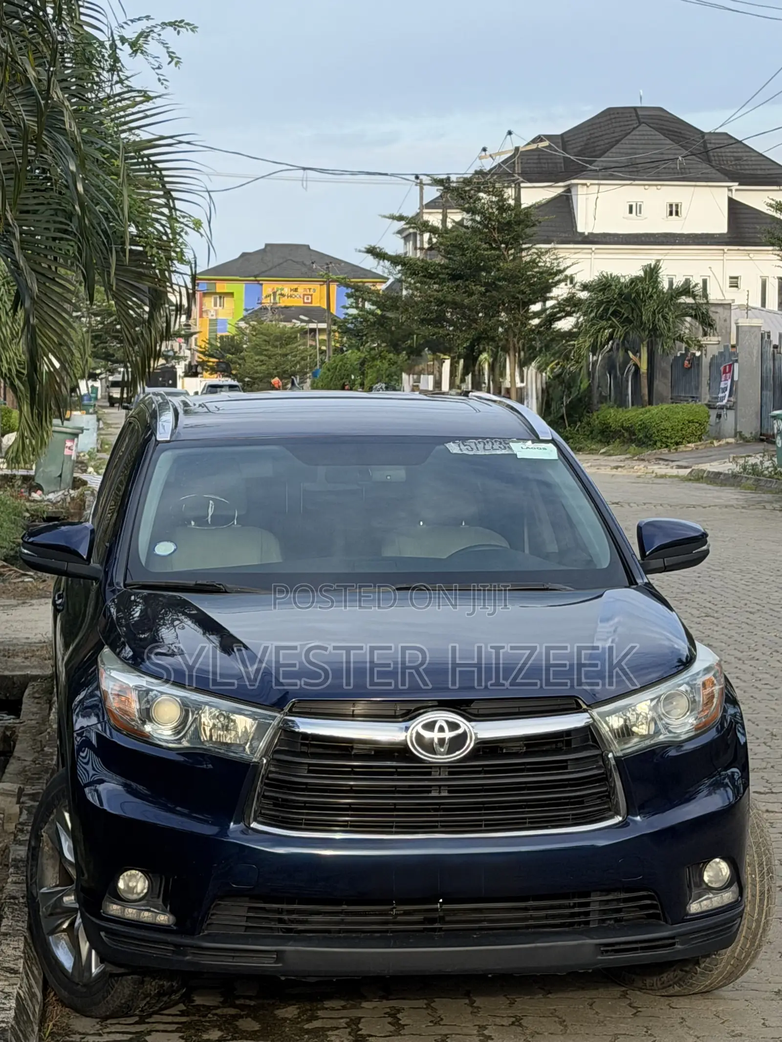 Toyota Highlander 2016 Blue
