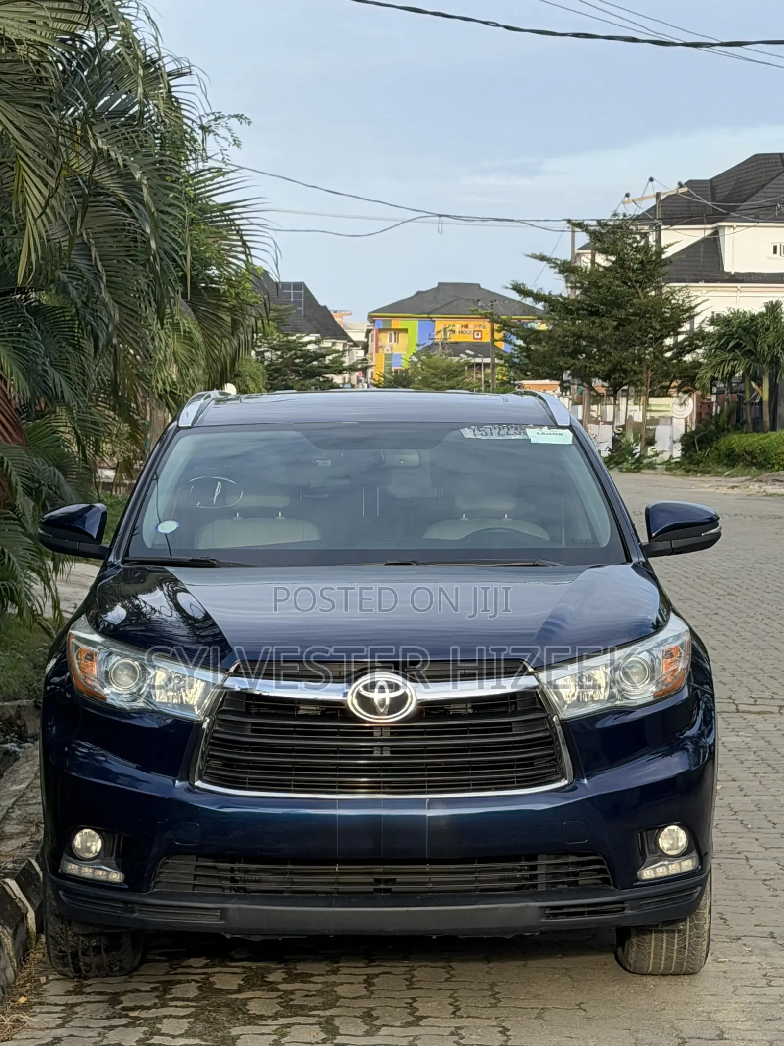 Toyota Highlander 2016 Blue