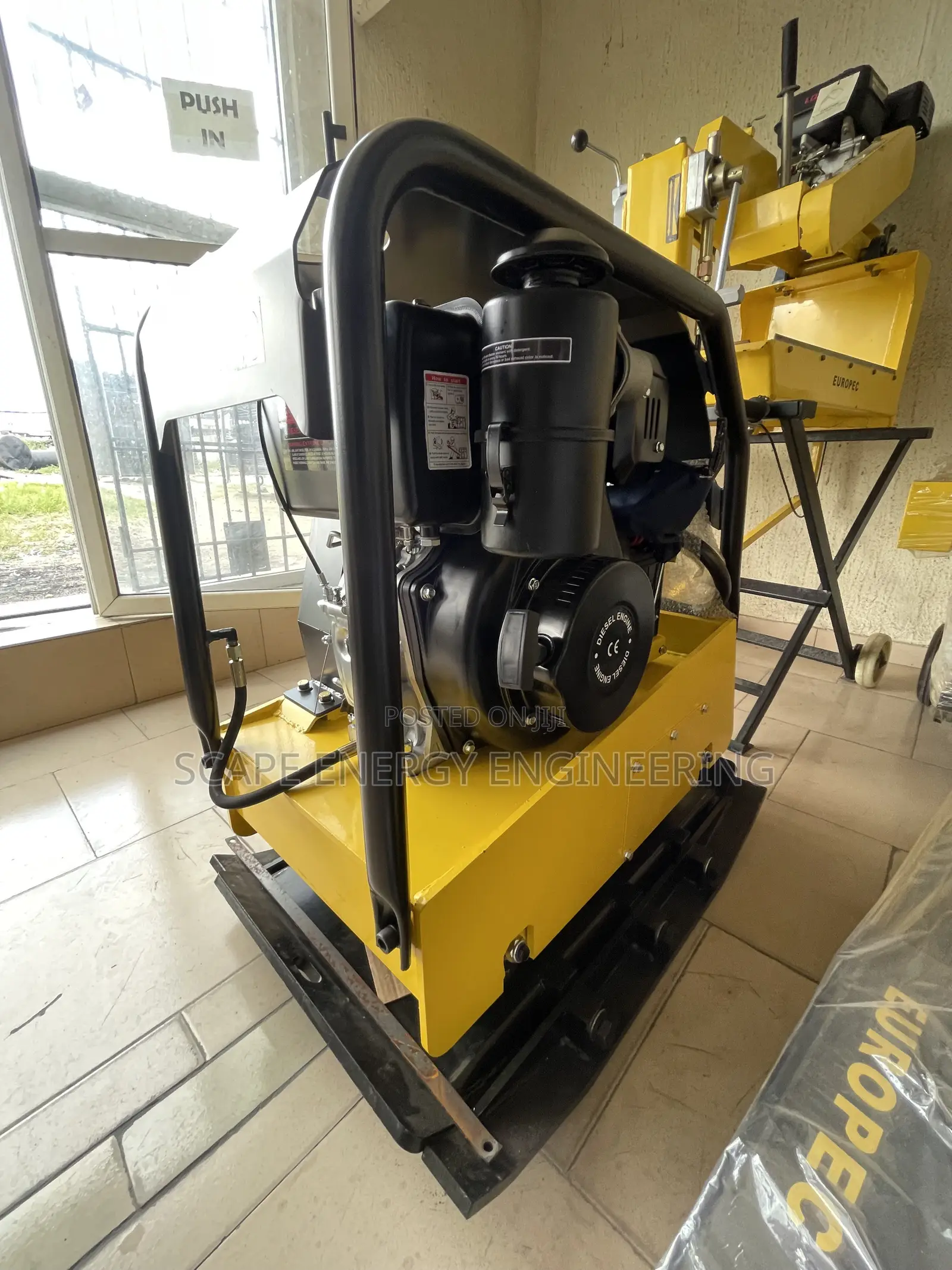 Reversible Plate Compactor Walk-Behind