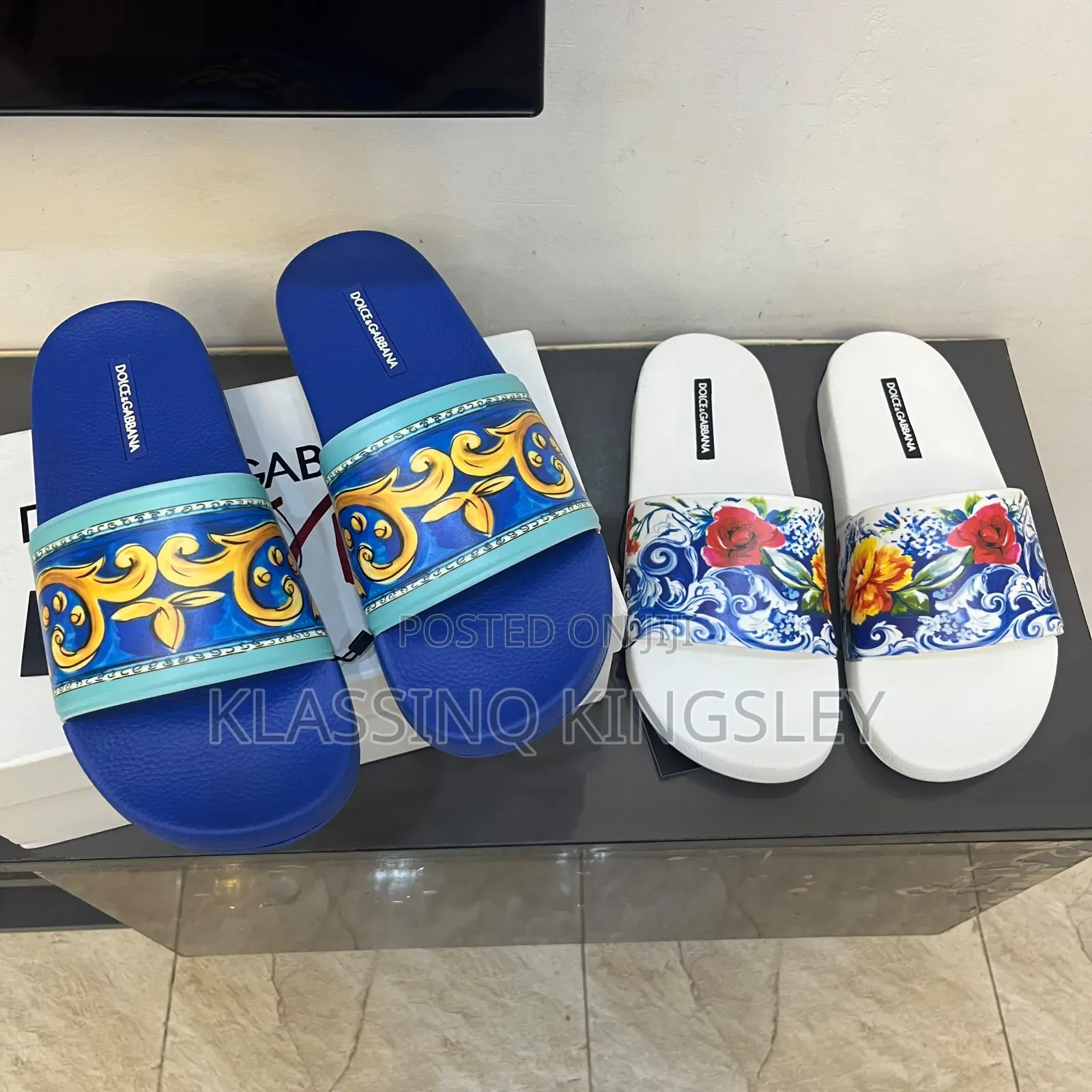 Dole & Gabbana Slide Available