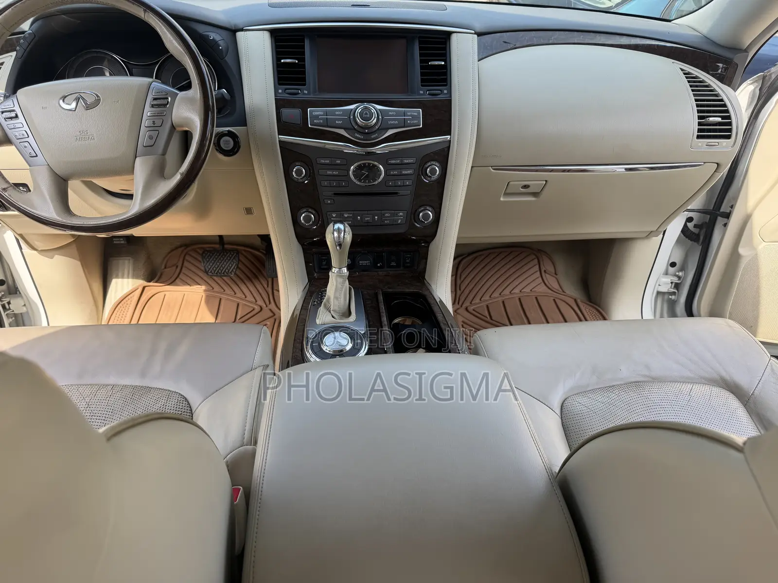 Infiniti QX80 2016 White