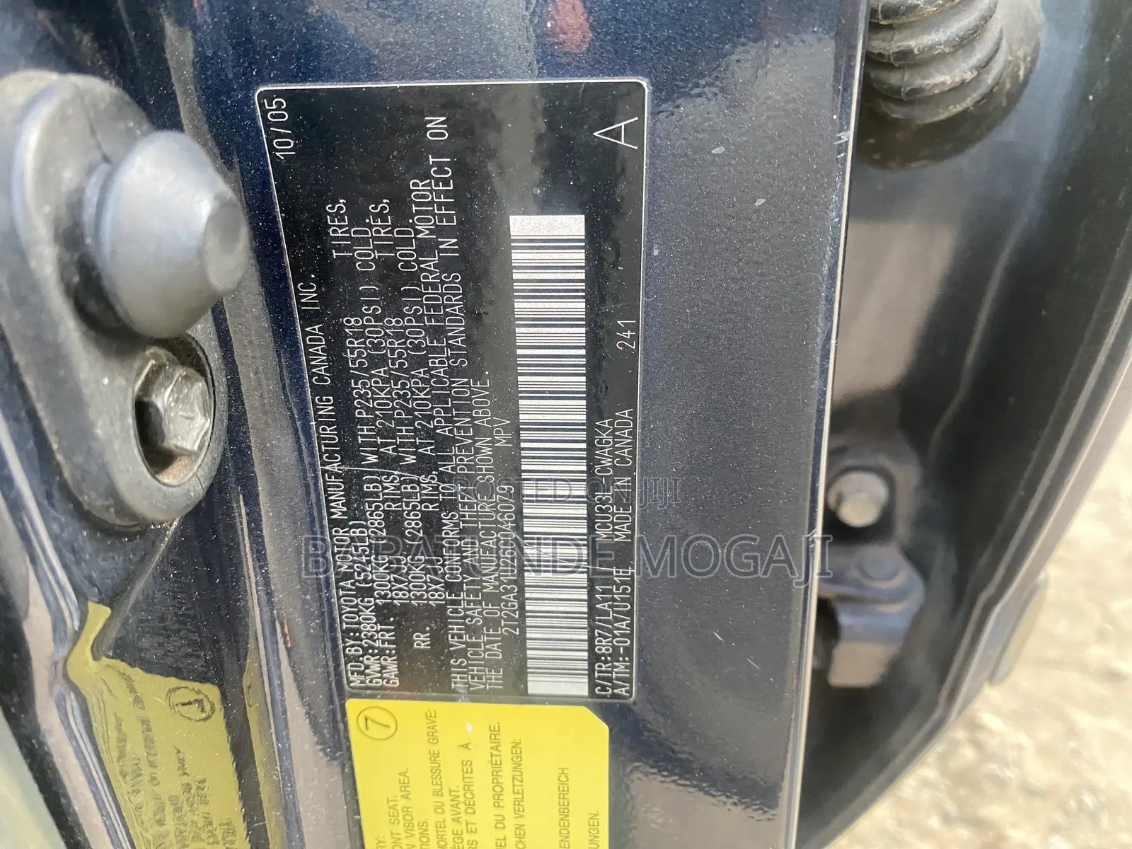 Lexus RX 330 2006 Gray