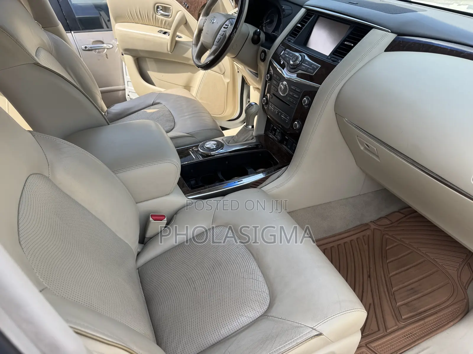 Infiniti QX80 2016 White