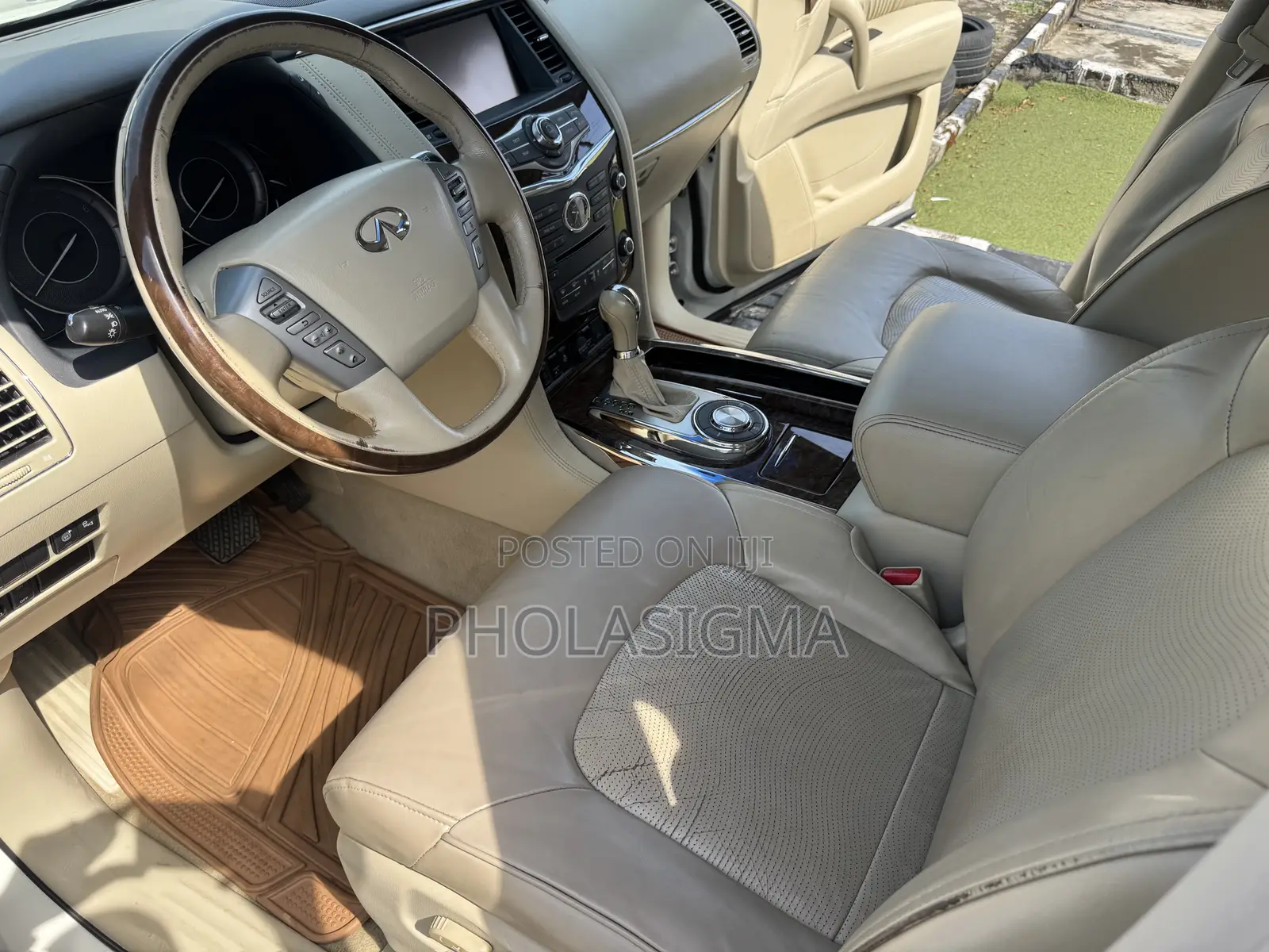 Infiniti QX80 2016 White