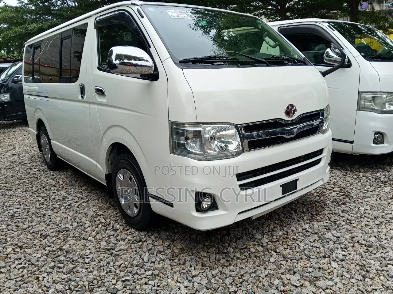 Toyota HiAce 2012 White