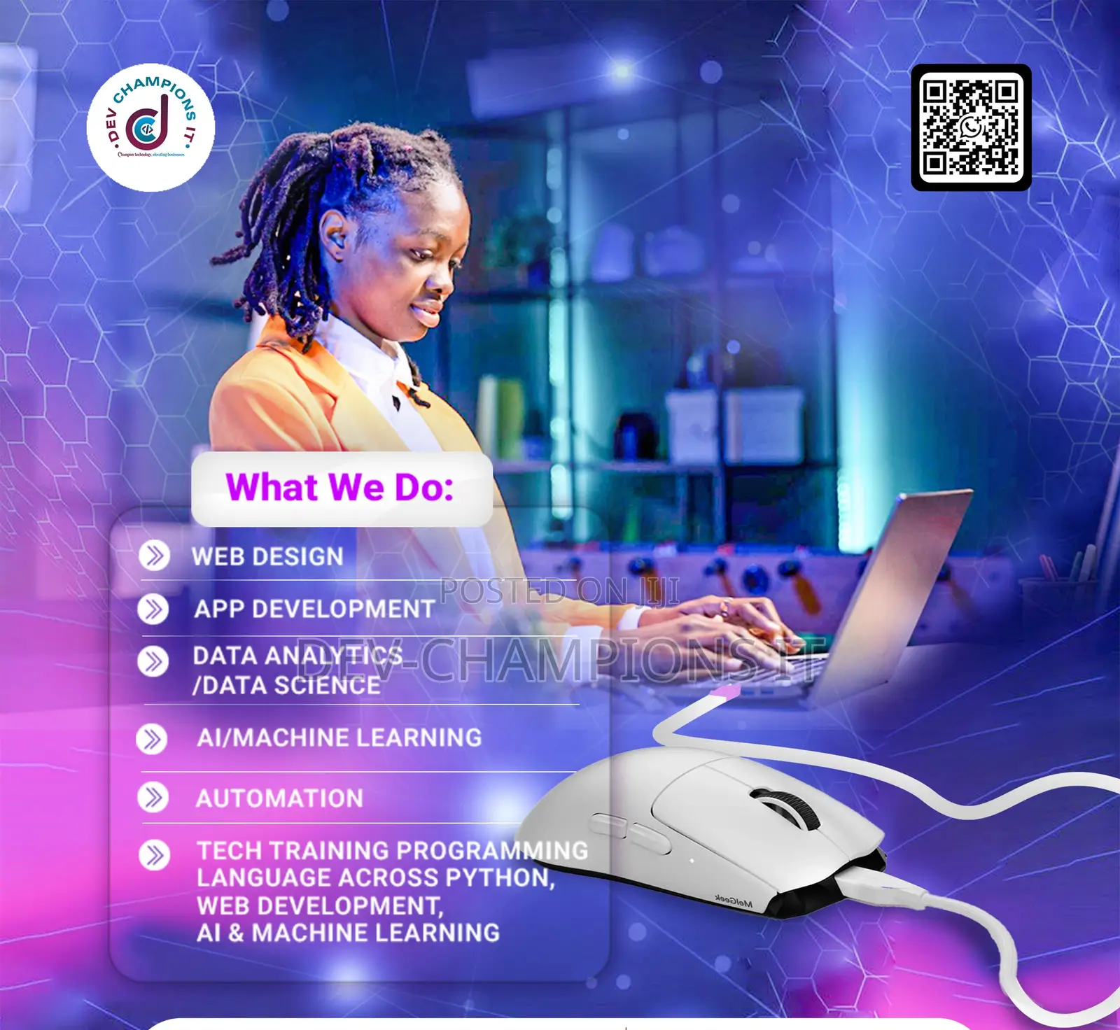 Professional Website Design and Tech Training Services