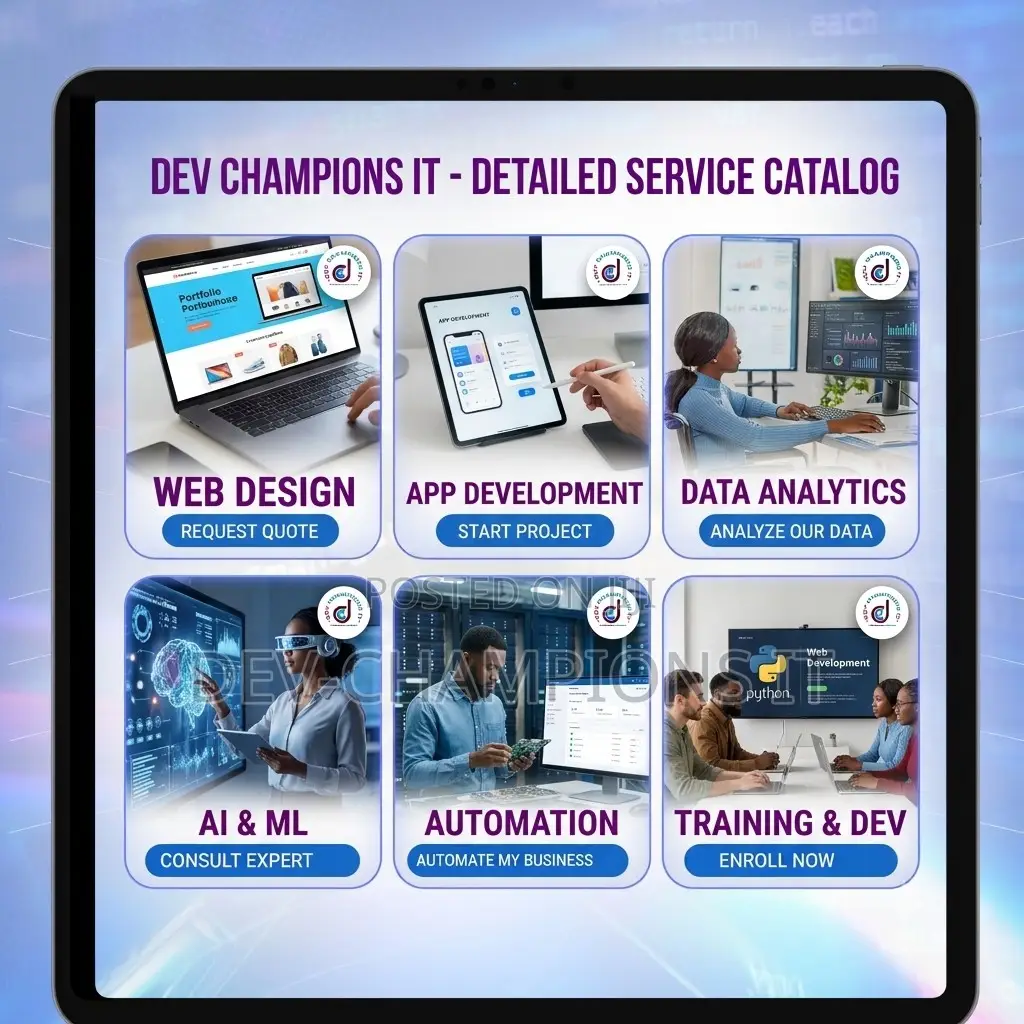 Professional Website Design and Tech Training Services