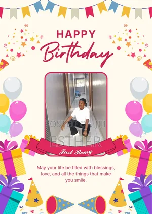 I Design Birthday Flyers, Business Flyers Fast - Lagos