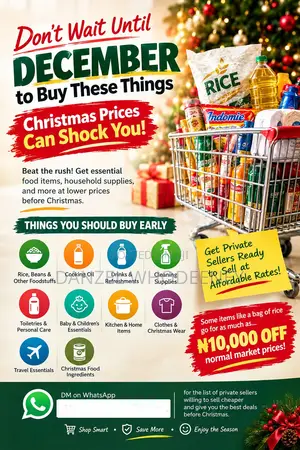 Christmas Shopping? Buy Early, Save Money!