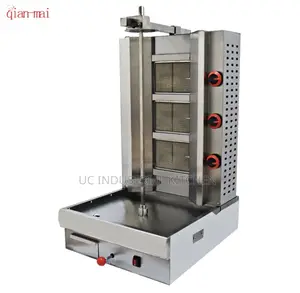 Three (3) Burner Single Gas Shawarma Grill (Imported)