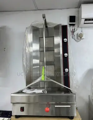 Three (3) Burner Single Gas Shawarma Grill (Imported)